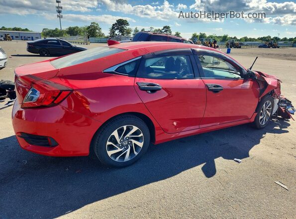 2HGFC2F70JH539895 2018 HONDA CIVIC Red Rear right