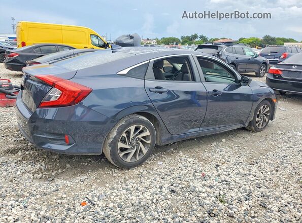 2HGFC2F70JH584920 2018 HONDA CIVIC Blue Rear right