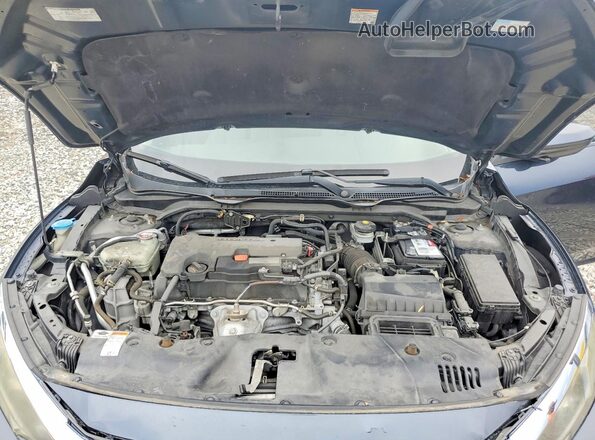 2HGFC2F70JH584920 2018 HONDA CIVIC Blue Rear interior view