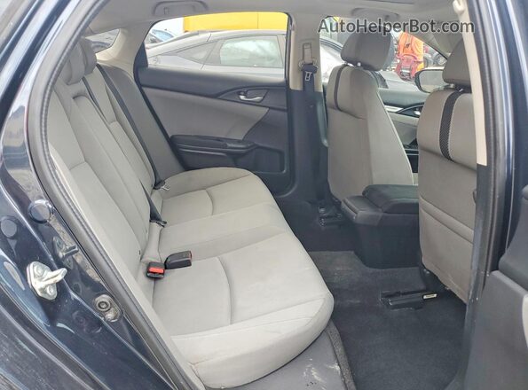 2HGFC2F70JH584920 2018 HONDA CIVIC Blue Rear seats view