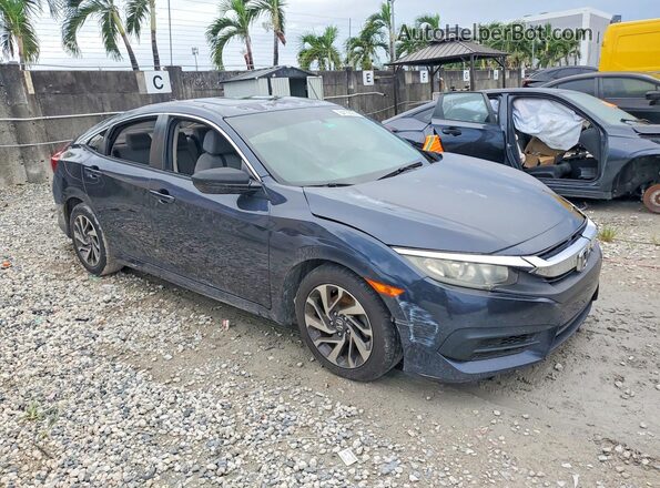 2HGFC2F70JH584920 2018 HONDA CIVIC Blue Front right