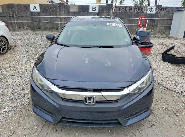 2HGFC2F70JH584920 2018 HONDA CIVIC Blue Front view