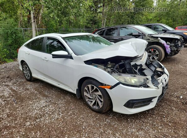 2HGFC2F71GH023814 2016 HONDA CIVIC White წინა მარჯვენა