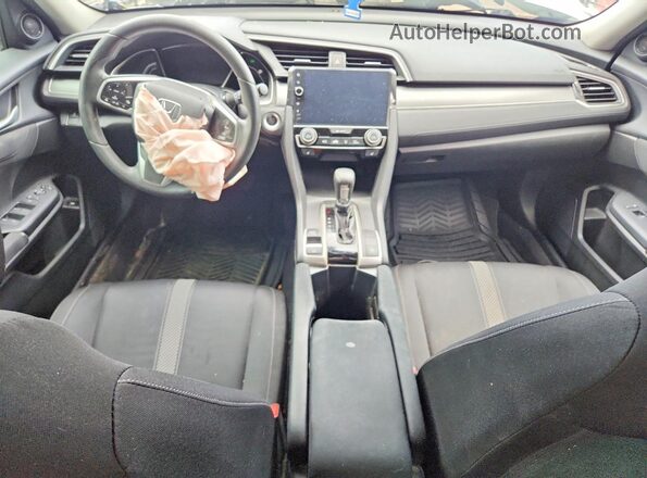 2HGFC2F71GH023814 2016 HONDA CIVIC White წინა პანელის ხედი