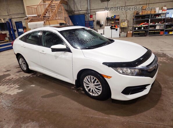 2HGFC2F71GH033906 2016 HONDA CIVIC Белый Передняя правая четверть