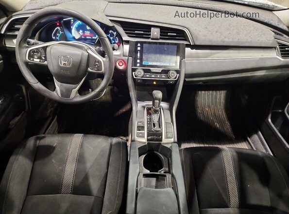 2HGFC2F71GH033906 2016 HONDA CIVIC Белый Вид панели приборов