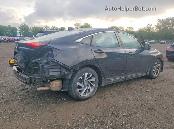 2HGFC2F72HH543649 2017 HONDA CIVIC Черный Задняя правая четверть