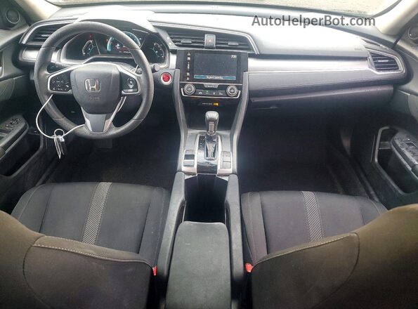 2HGFC2F72HH543649 2017 HONDA CIVIC Черный Вид панели приборов