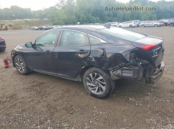 2HGFC2F72HH543649 2017 HONDA CIVIC Черный Задняя левая четверть