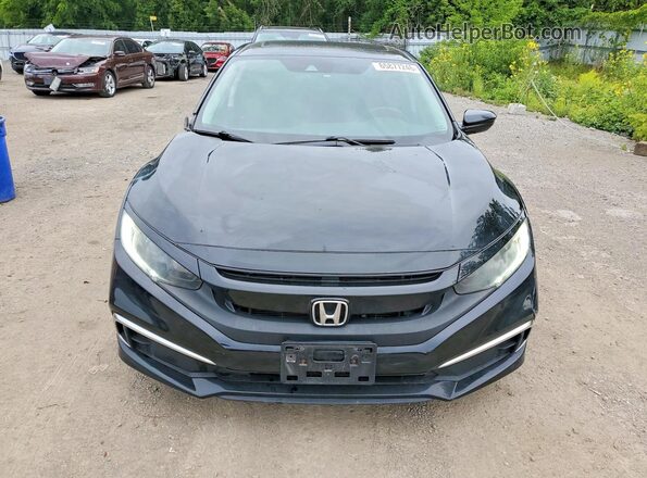 2HGFC2F73KH042194 2019 HONDA CIVIC Black Front view