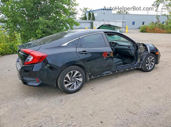 2HGFC2F73KH042194 2019 HONDA CIVIC Black Rear right