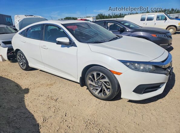 2HGFC2F74GH018574 2016 HONDA CIVIC Белый Передняя правая четверть