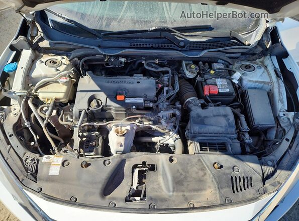 2HGFC2F74GH018574 2016 HONDA CIVIC Белый Вид задней части салона