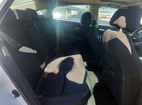 2HGFC2F74GH018574 2016 HONDA CIVIC Белый Вид задних сидений