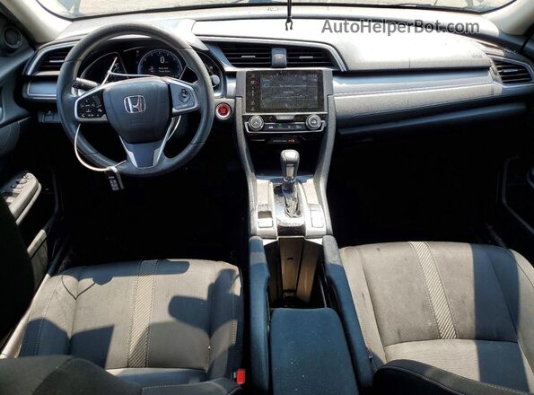 2HGFC2F74GH500591 2016 HONDA CIVIC Black Вид панелі приладів