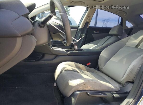 2HGFC2F74JH606367 2018 HONDA CIVIC Blue Front interior view