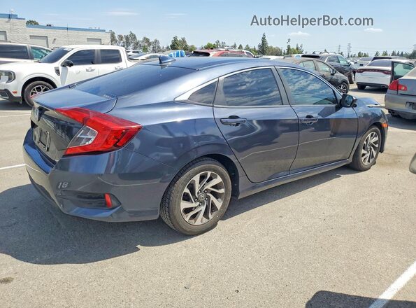 2HGFC2F74JH606367 2018 HONDA CIVIC Blue Rear right