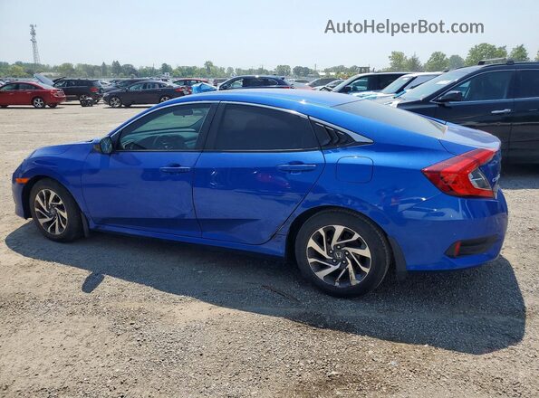 2HGFC2F75GH020866 2016 HONDA CIVIC Blue Rear left