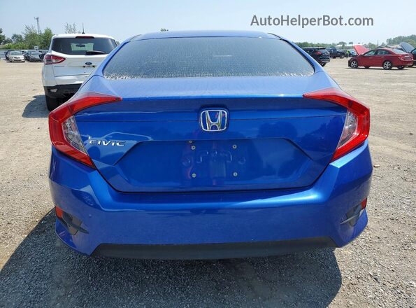 2HGFC2F75GH020866 2016 HONDA CIVIC Blue Rear view