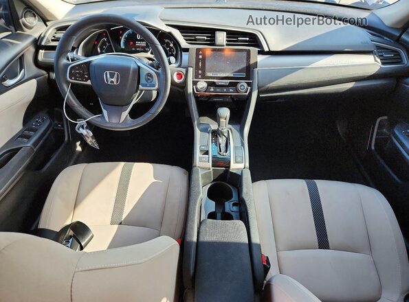 2HGFC2F75HH511777 2017 HONDA CIVIC Black Widok deski rozdzielczej