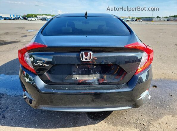 2HGFC2F75HH511777 2017 HONDA CIVIC Black Widok z tyłu
