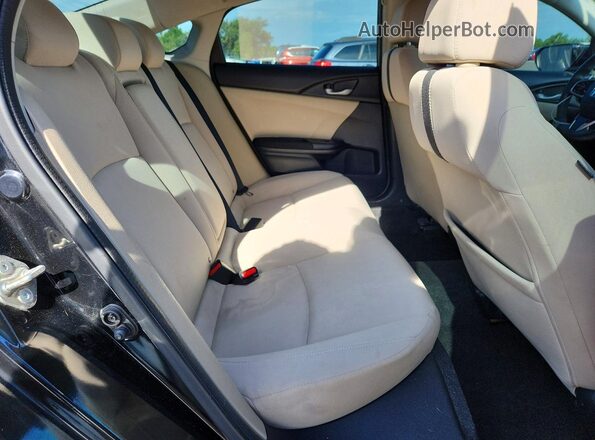 2HGFC2F75HH511777 2017 HONDA CIVIC Black Widok tylnych siedzeń