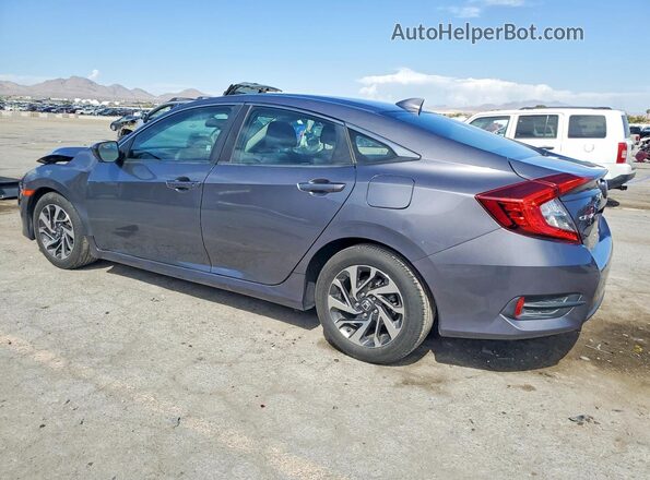 2HGFC2F75HH518132 2017 HONDA CIVIC Gray Հետևի ձախ
