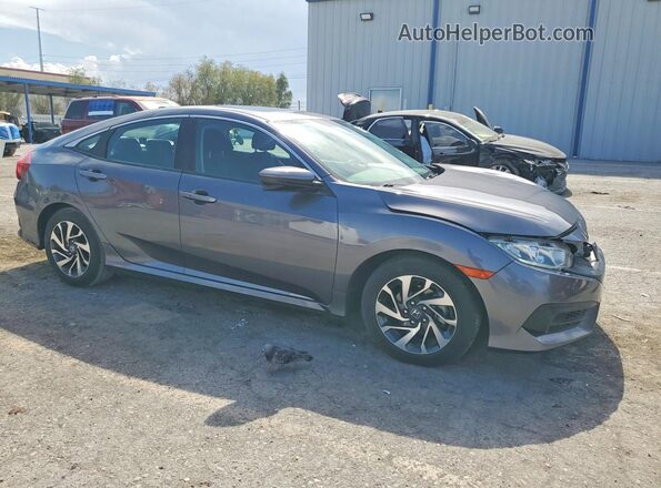 2HGFC2F75HH518132 2017 HONDA CIVIC Gray Առջևի աջ