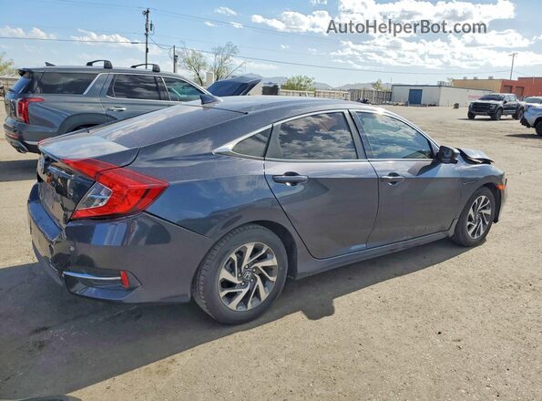 2HGFC2F75JH531291 2018 HONDA CIVIC Синий Задняя правая четверть