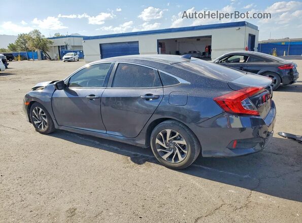 2HGFC2F75JH531291 2018 HONDA CIVIC Синий Задняя левая четверть