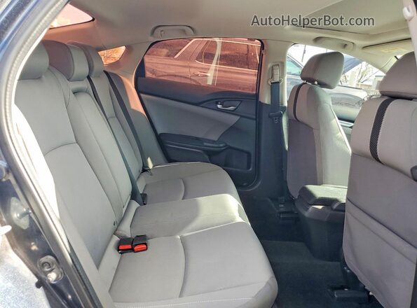 2HGFC2F75JH531291 2018 HONDA CIVIC Синий Вид задних сидений