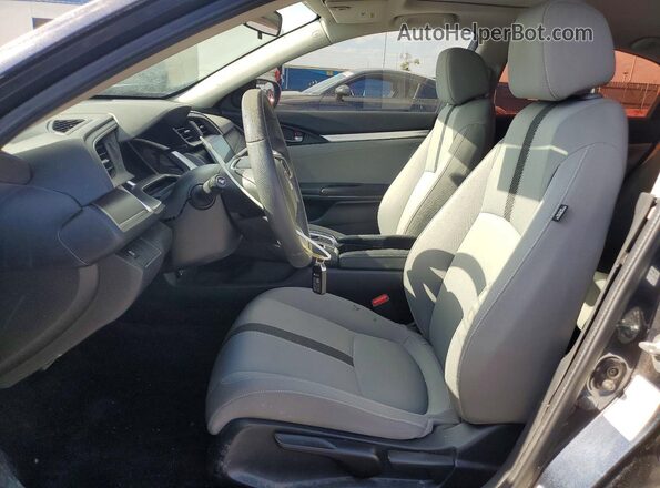 2HGFC2F75JH531291 2018 HONDA CIVIC Синий Вид салона спереди