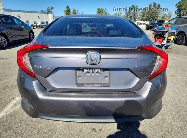 2HGFC2F76GH539960 2016 HONDA CIVIC Gray Widok z tyłu