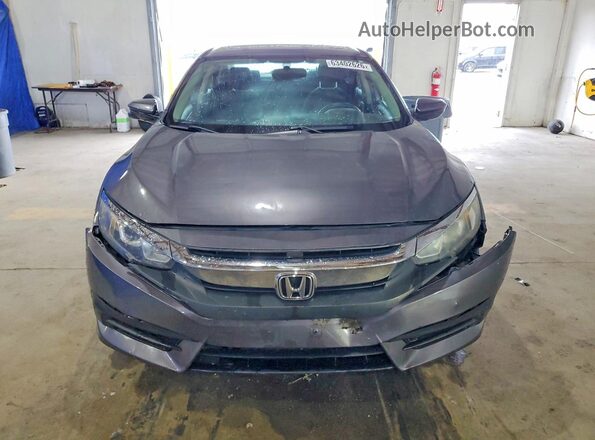 2HGFC2F77GH500679 2016 HONDA CIVIC Gray Դիմացի տեսք