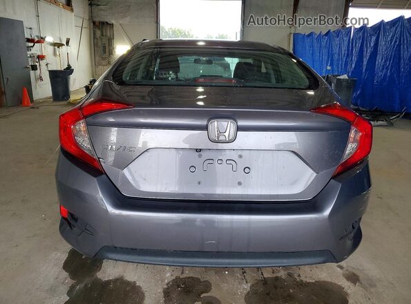 2HGFC2F77GH500679 2016 HONDA CIVIC Gray Հետևի տեսք