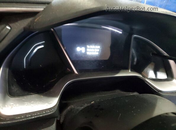 2HGFC2F77GH500679 2016 HONDA CIVIC Gray Սարքավորումների վահանակի տեսք