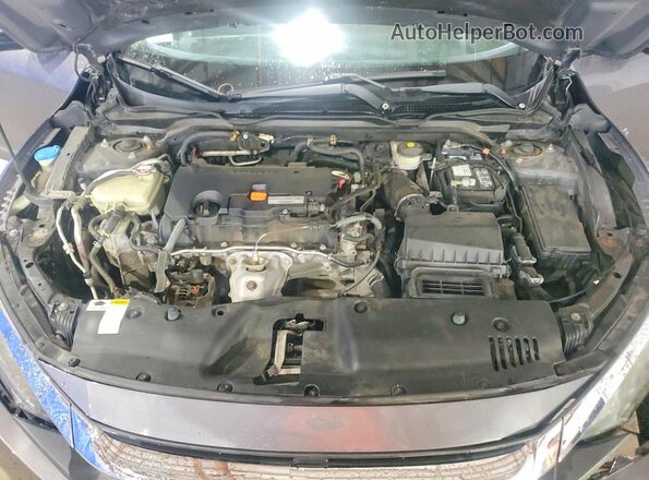 2HGFC2F77GH500679 2016 HONDA CIVIC Gray Սալոնի հետևի տեսք