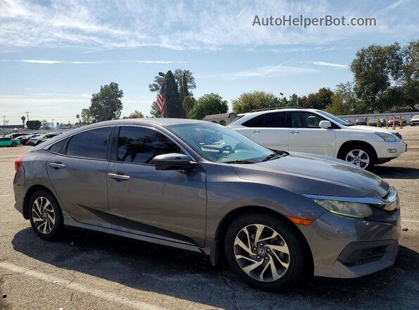 2HGFC2F77GH566097 2016 HONDA CIVIC Gray Delantero derecho