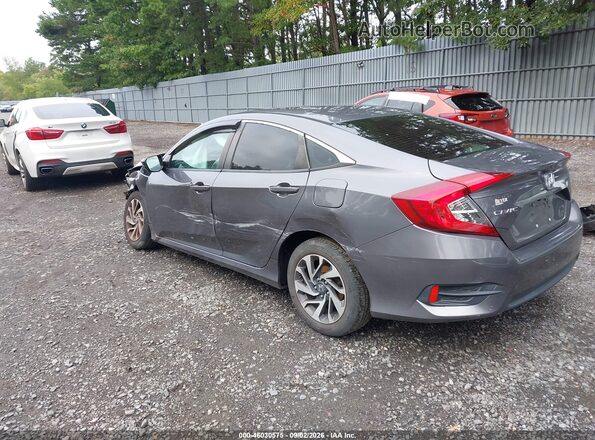 2HGFC2F78GH516101 2016 HONDA CIVIC Gray Հետևի ձախ