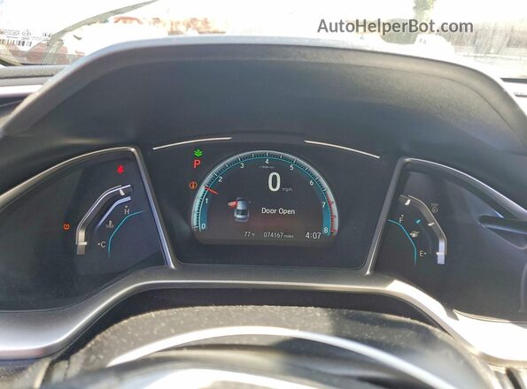 2HGFC2F7XHH554401 2017 HONDA CIVIC Silver Սարքավորումների վահանակի տեսք