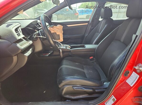 2HGFC2F80LH590969 2020 HONDA CIVIC Red Front interior view