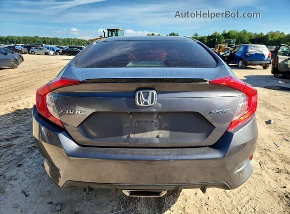 2HGFC2F80MH539490 2021 HONDA CIVIC Угольный Вид сзади
