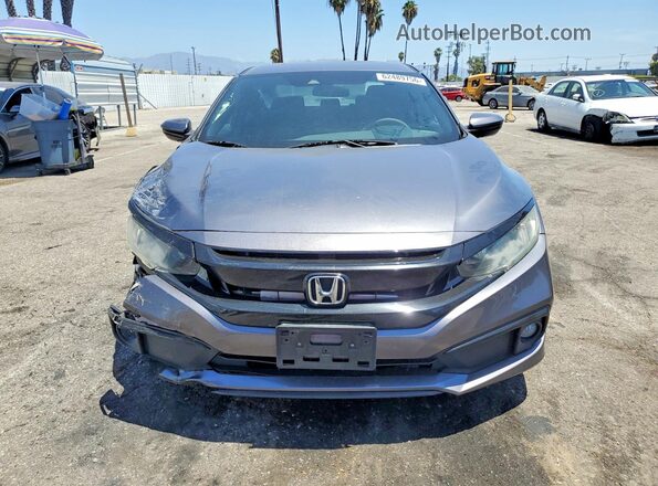 2HGFC2F81LH501300 2020 HONDA CIVIC Gray Vista frontal