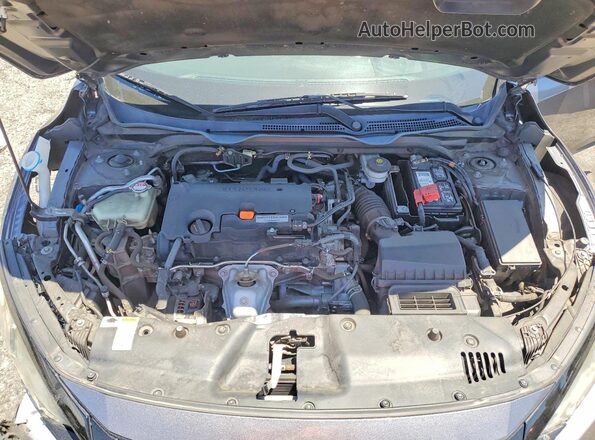 2HGFC2F81LH501300 2020 HONDA CIVIC Gray Vista interior trasera