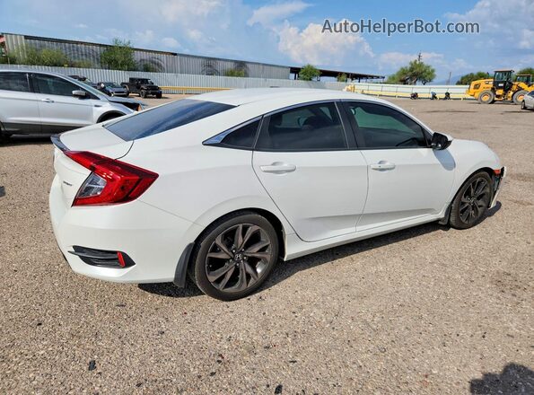 2HGFC2F82KH503703 2019 HONDA CIVIC White Tył prawy