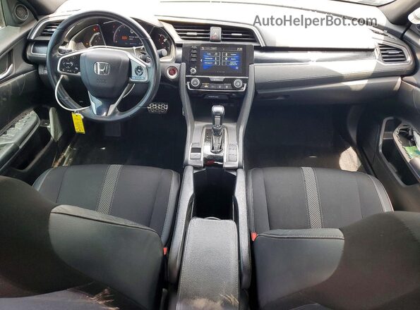 2HGFC2F83KH566874 2019 HONDA CIVIC Black Dashboard view