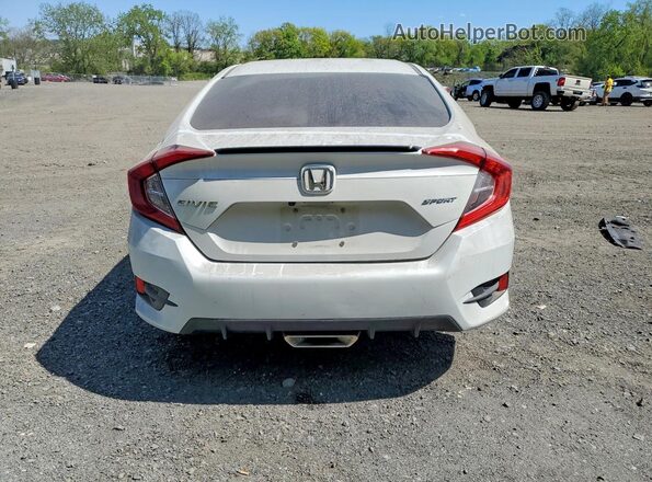 2HGFC2F84KH526187 2019 HONDA CIVIC White Rear view