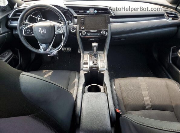 2HGFC2F84KH561425 2019 HONDA CIVIC Gray Vista del salpicadero