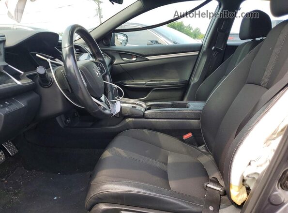 2HGFC2F84KH561425 2019 HONDA CIVIC Gray Vista interior delantera