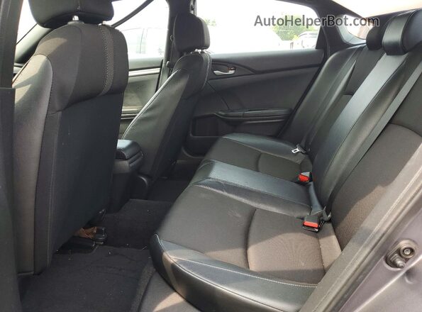 2HGFC2F84KH561425 2019 HONDA CIVIC Gray Vista de los asientos traseros